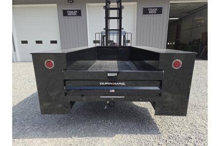New Dura Mag Truck Bodies S-Series Aluminum Service Body 84"ca Cab and Chassis DRW Gloss Black