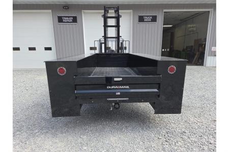 New Dura Mag Truck Bodies S-Series Aluminum Service Body 84"ca Cab and Chassis DRW Gloss Black