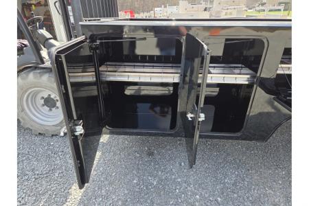 New Dura Mag Truck Bodies S-Series Aluminum Service Body 84"ca Cab and Chassis DRW Gloss Black