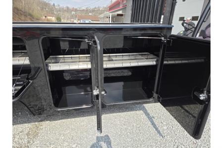 New Dura Mag Truck Bodies S-Series Aluminum Service Body 84"ca Cab and Chassis DRW Gloss Black