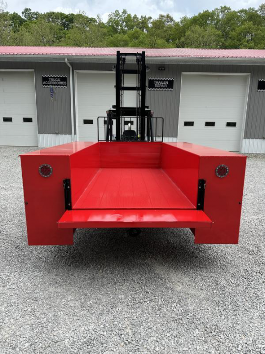 New Dura Mag Truck Bodies S-Series Aluminum Service Body 60"ca Cab and Chassis DRW Red
