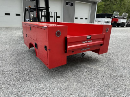 New Dura Mag Truck Bodies S-Series Aluminum Service Body 60 ca Cab and Chassis DRW Red