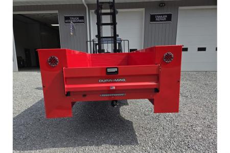 New Dura Mag Truck Bodies S-Series Aluminum Service Body White SRW Red