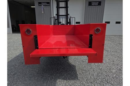 New Dura Mag Truck Bodies S-Series Aluminum Service Body White SRW Red
