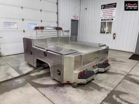 New Martin Truck Bodies Aluminum Gooseneck Service Body DRW 8' SMOOTH APPEARANCE