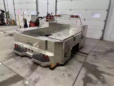 New Martin Truck Bodies Aluminum Gooseneck Service Body DRW 8' SMOOTH APPEARANCE