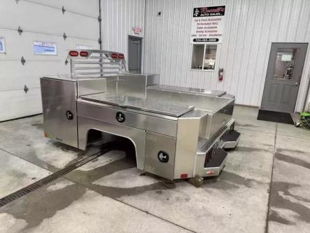 New Martin Truck Bodies Aluminum Gooseneck Service Body DRW 8' SMOOTH APPEARANCE