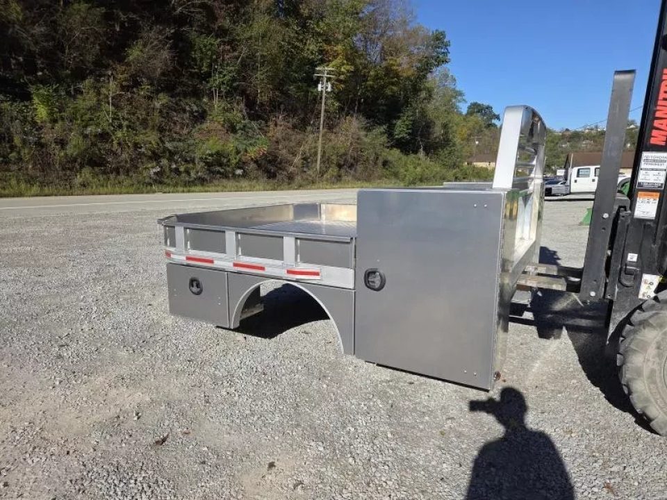New Martin Truck Bodies 98x104 SBV Flatbed 8' DRW Longbed 8" DROP IN SIDES