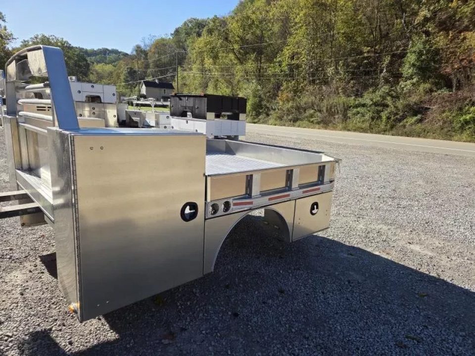 New Martin Truck Bodies 98x104 SBV Flatbed 8' DRW Longbed 8" DROP IN SIDES