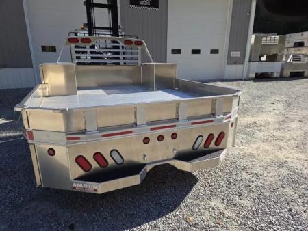 New Martin Truck Bodies 98x104 SBV Flatbed 8' DRW Longbed 8" DROP IN SIDES