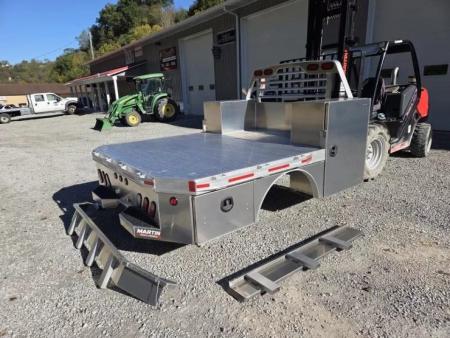 New Martin Truck Bodies 98x104 SBV Flatbed 8' DRW Longbed 8" DROP IN SIDES