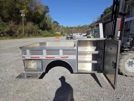 New Martin Truck Bodies 98x104 SBV Flatbed 8' DRW Longbed 8" DROP IN SIDES