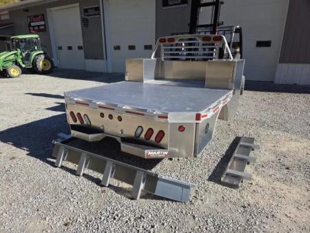New Martin Truck Bodies 98x104 SBV Flatbed 8' DRW Longbed 8" DROP IN SIDES