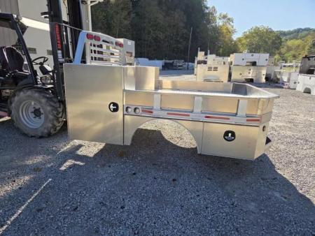 New Martin Truck Bodies 98x104 SBV Flatbed 8' DRW Longbed 8" DROP IN SIDES