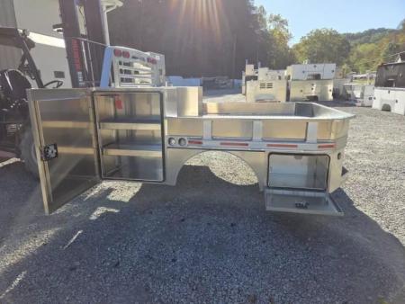 New Martin Truck Bodies 98x104 SBV Flatbed 8' DRW Longbed 8" DROP IN SIDES