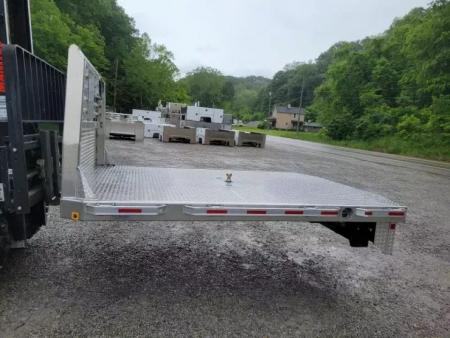 New Zimmerman Truck Bodies 60'' CA SRW Aluminum Flatbed with B&W Turnover Ball 6000XL