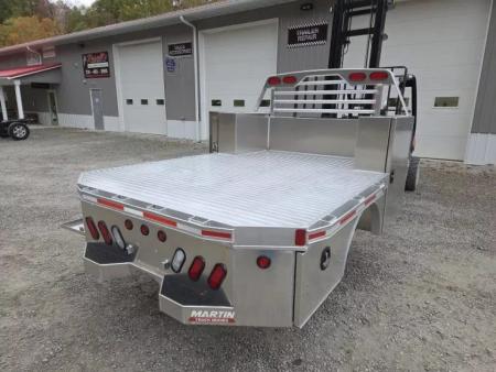 New Martin Truck Bodies 84x104 SBV Flatbed SRW Longbed