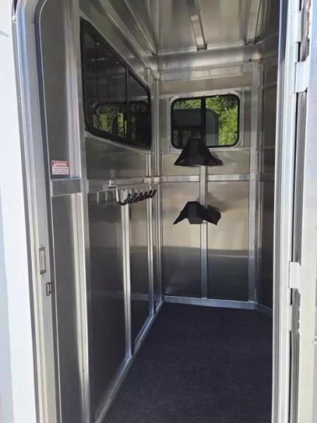 New 2026 Adam ALUMINUM 2 Horse Straight Load WITH RAMP