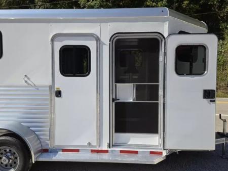 New 2026 Adam ALUMINUM 2 Horse Straight Load WITH RAMP