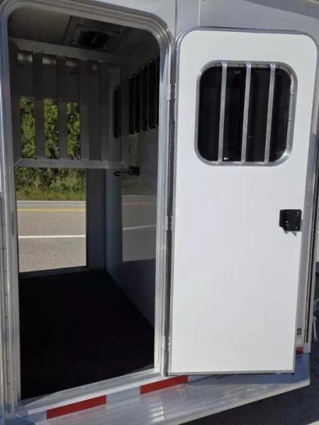 New 2026 Adam ALUMINUM 2 Horse Straight Load WITH RAMP