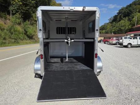 New 2026 Adam ALUMINUM 2 Horse Straight Load WITH RAMP
