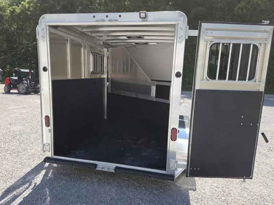 New 2026 Adam ALUMINUM 2 Horse Slant FULL WINDOW PACKAGE