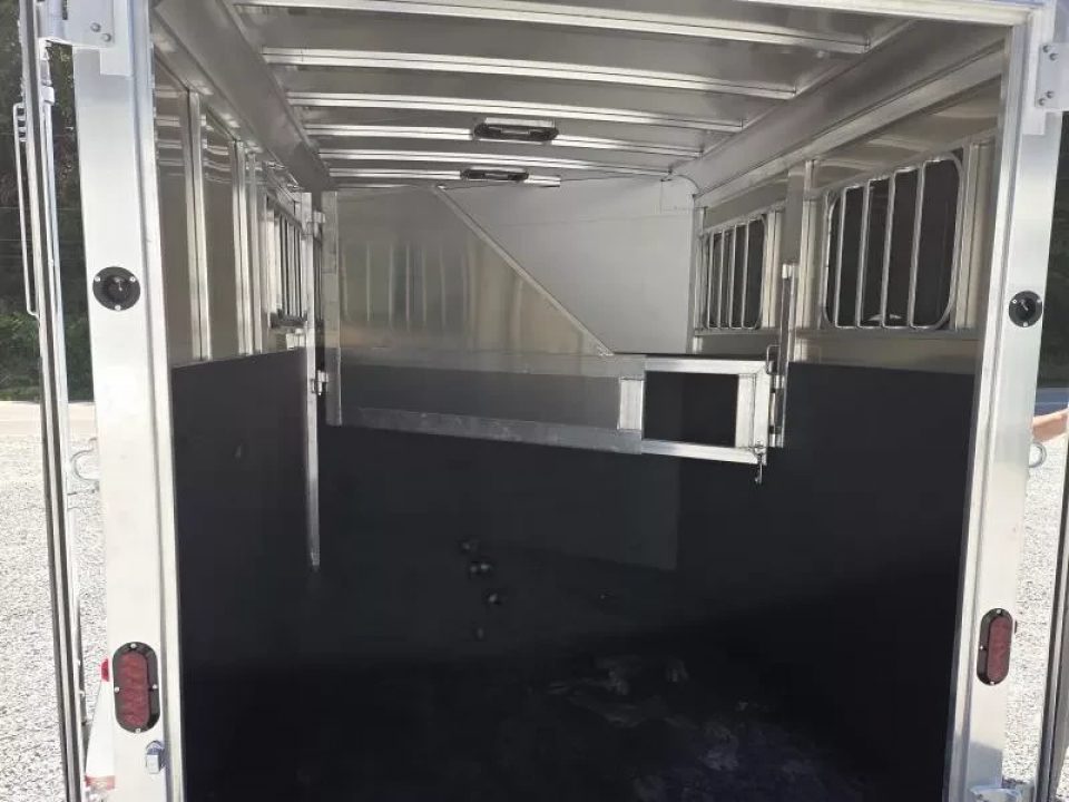 New 2026 Adam ALUMINUM 2 Horse Slant FULL WINDOW PACKAGE