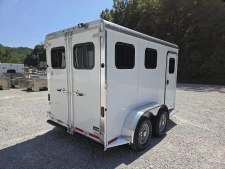 New 2026 Adam ALUMINUM 2 Horse Slant FULL WINDOW PACKAGE