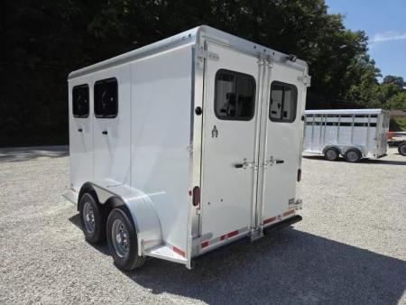 New 2026 Adam ALUMINUM 2 Horse Slant FULL WINDOW PACKAGE