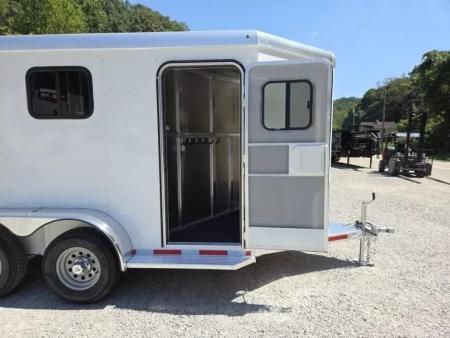 New 2026 Adam ALUMINUM 2 Horse Slant FULL WINDOW PACKAGE