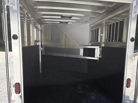 New 2026 Adam ALUMINUM 2 Horse Slant FULL WINDOW PACKAGE