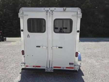 New 2026 Adam ALUMINUM 2 Horse Slant FULL WINDOW PACKAGE