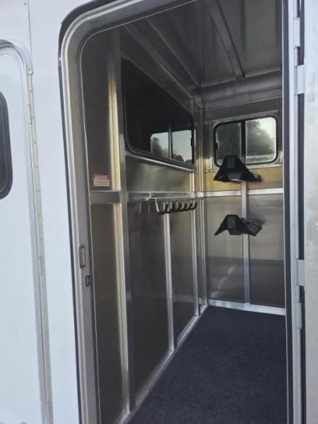 New 2026 Adam ALUMINUM 2 Horse Straight Load WITH RAMP