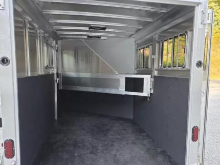 New 2026 Adam ALUMINUM 2 Horse Slant FULL WINDOW PACKAGE