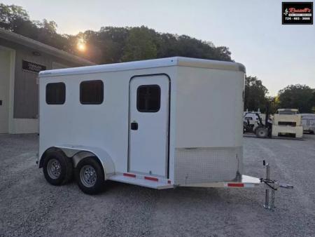 New 2026 Adam ALUMINUM 2 Horse Slant FULL WINDOW PACKAGE