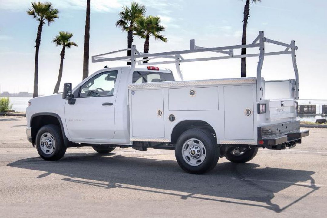 New Royal Truck Body XP Ladder Rack 8' SRW