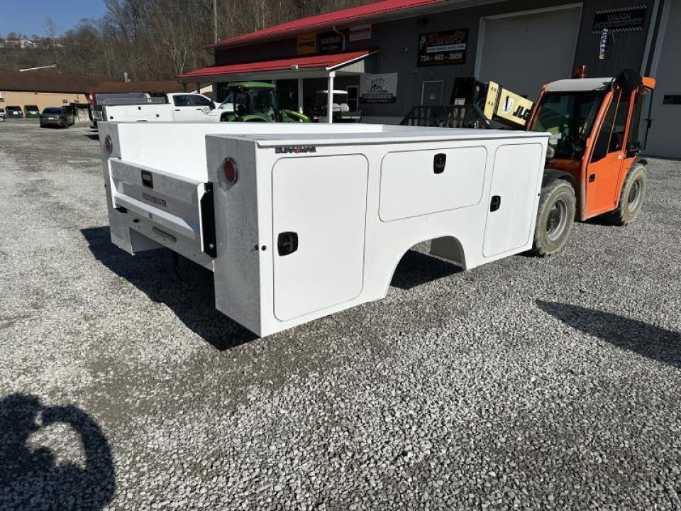 New Dura Mag Truck Bodies S-Series Aluminum Service Body 60"ca Cab and Chassis DRW SCRATCH AND DENT