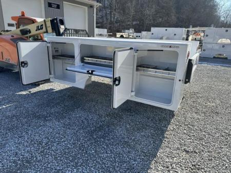 New Dura Mag Truck Bodies S-Series Aluminum Service Body 60"ca Cab and Chassis DRW SCRATCH AND DENT