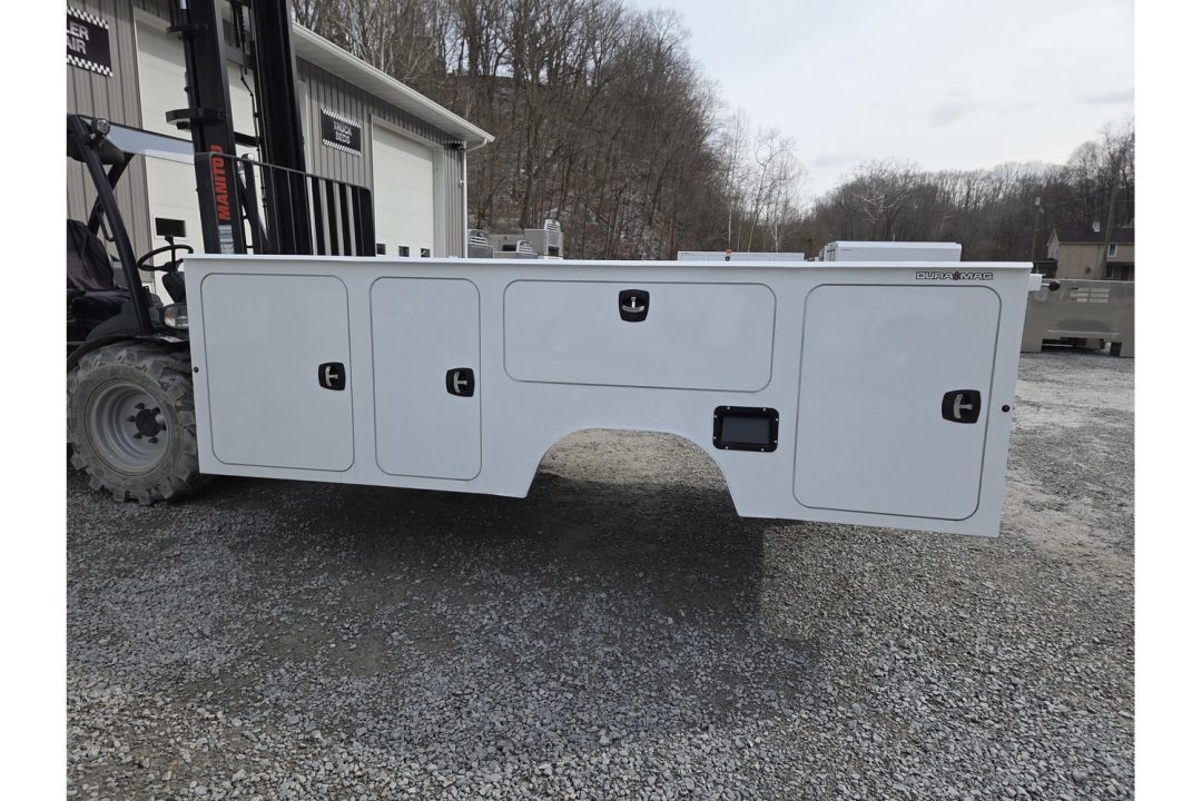 New Dura Mag Truck Bodies S-Series Aluminum Service Body 84"ca Cab and Chassis DRW INTERNAL MASTER LOCK