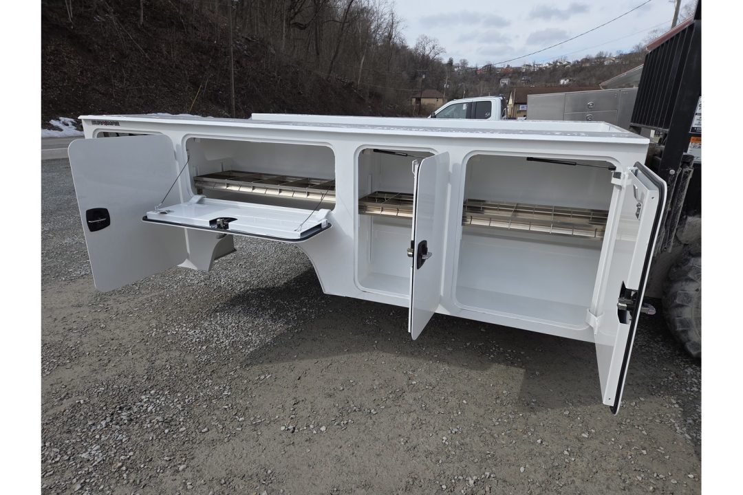 New Dura Mag Truck Bodies S-Series Aluminum Service Body 84"ca Cab and Chassis DRW INTERNAL MASTER LOCK