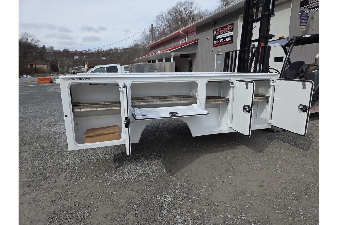 New Dura Mag Truck Bodies S-Series Aluminum Service Body 84"ca Cab and Chassis DRW INTERNAL MASTER LOCK