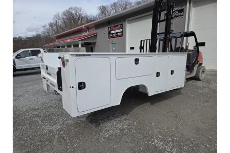 New Dura Mag Truck Bodies S-Series Aluminum Service Body 84"ca Cab and Chassis DRW INTERNAL MASTER LOCK