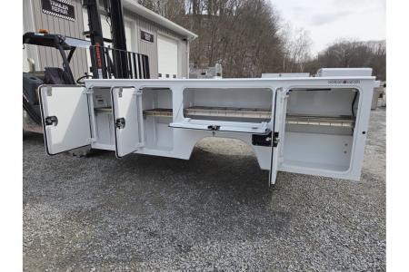 New Dura Mag Truck Bodies S-Series Aluminum Service Body 84"ca Cab and Chassis DRW INTERNAL MASTER LOCK