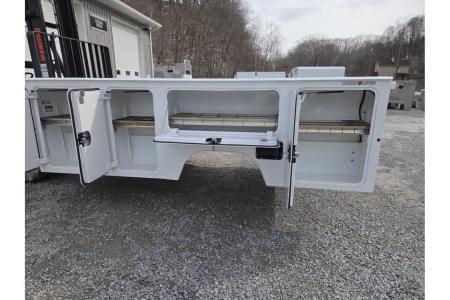 New Dura Mag Truck Bodies S-Series Aluminum Service Body 84"ca Cab and Chassis DRW INTERNAL MASTER LOCK