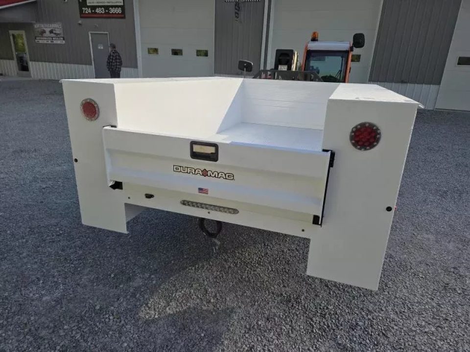 New Dura Mag Truck Bodies S-Series Aluminum Service Body White SRW