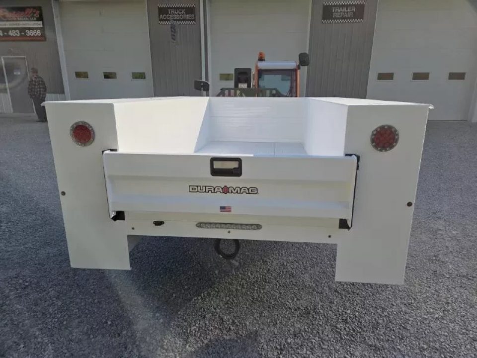 New Dura Mag Truck Bodies S-Series Aluminum Service Body White SRW