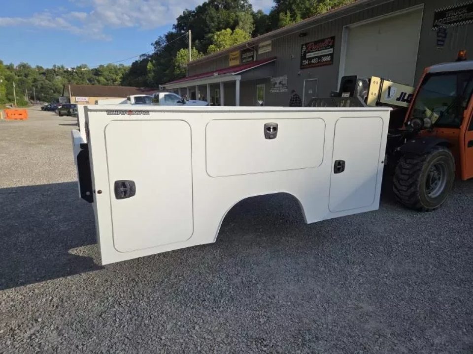 New Dura Mag Truck Bodies S-Series Aluminum Service Body White SRW