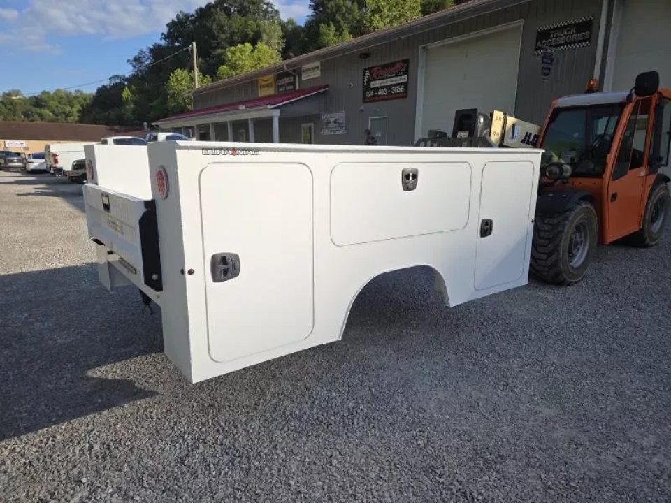 New Dura Mag Truck Bodies S-Series Aluminum Service Body White SRW