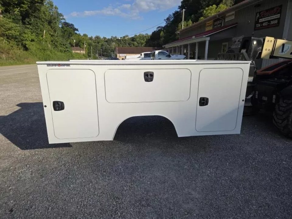 New Dura Mag Truck Bodies S-Series Aluminum Service Body White SRW