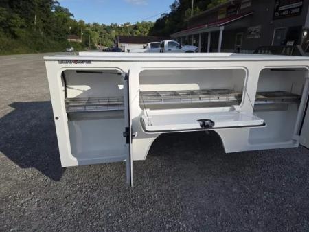 New Dura Mag Truck Bodies S-Series Aluminum Service Body White SRW